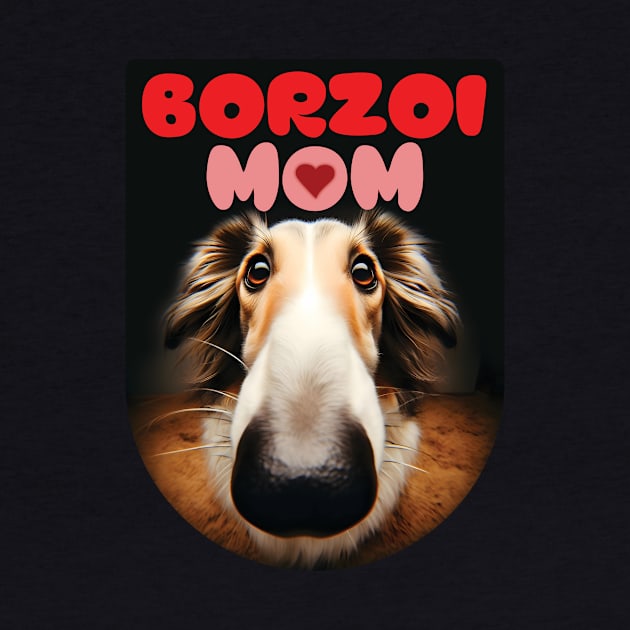 Borzoi mom. I love borzois. by MrPila